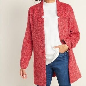 NWT Old Navy Relaxed Textured Cardi Coat